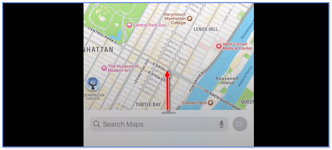 locate the Maps app
