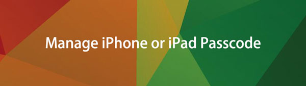 Hantera iPhone eller iPad lösenord