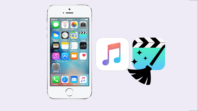 Eliminar canciones y películas del iPhone usando una guía excepcional