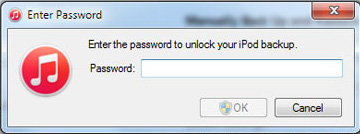enter password
