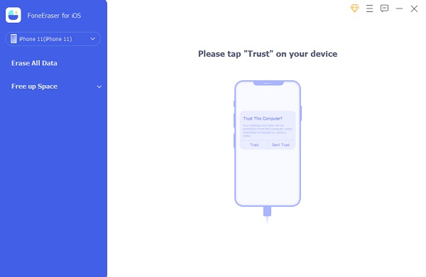 tap Trust on your iPhone