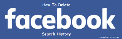 How to Clear Facebook Search History