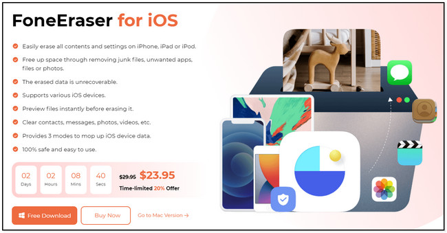 Download FoneEraser for iOS on your computer