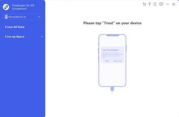click erase all data