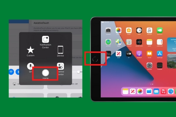 ipad home button καθαρό ram