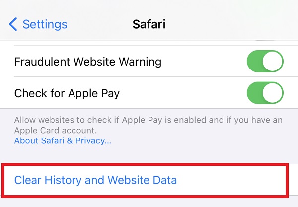 How to Clear All iPhone Safari History