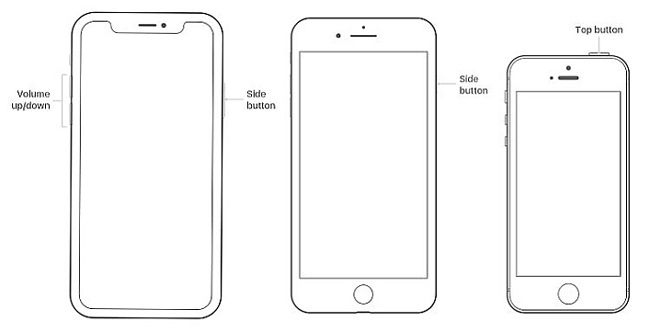 iPhoneを再起動する