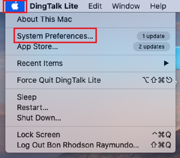 System Preferences