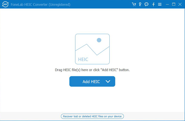 Convertisseur FoneLab heic