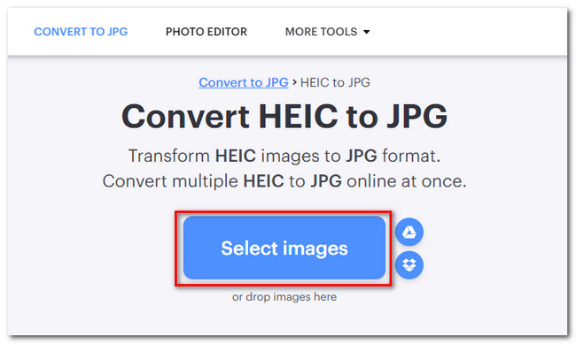 click select image