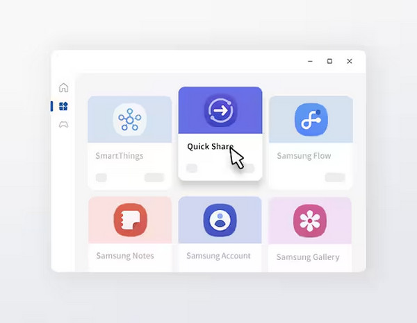 Open Quick Share on PC