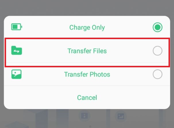 transfer files