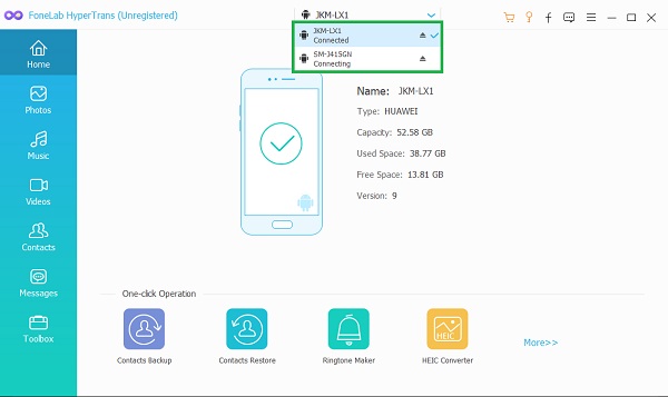 conectar dispositivo