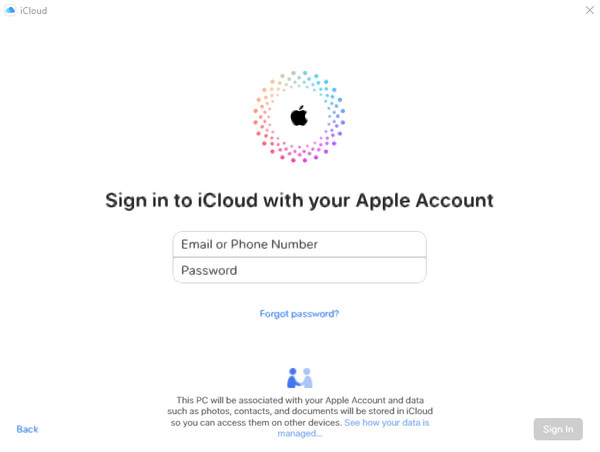 Click Sign In Button
