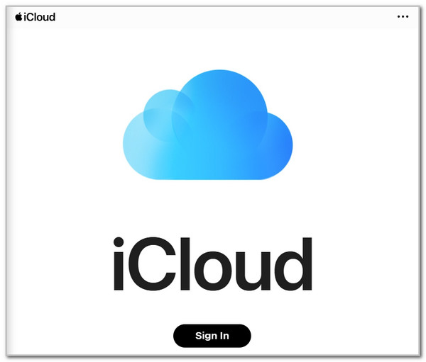 Select Sign In Button