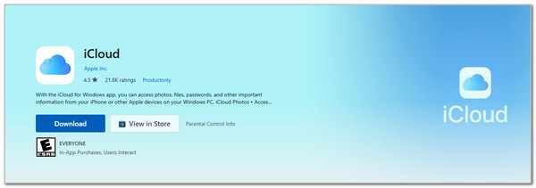 Click Download Button