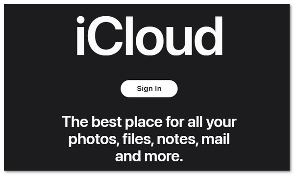 Select Sign In Button