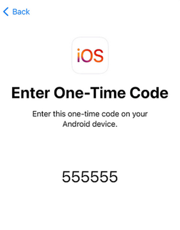 Transfer Data Using Move to IOS
