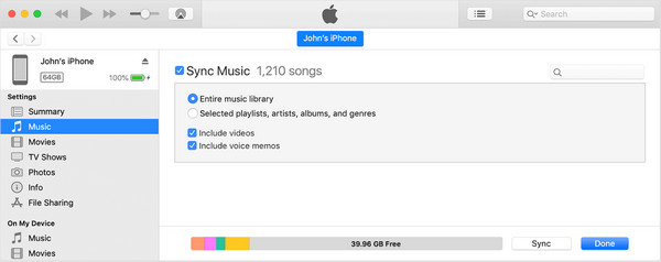Transfer Data Via iTunes