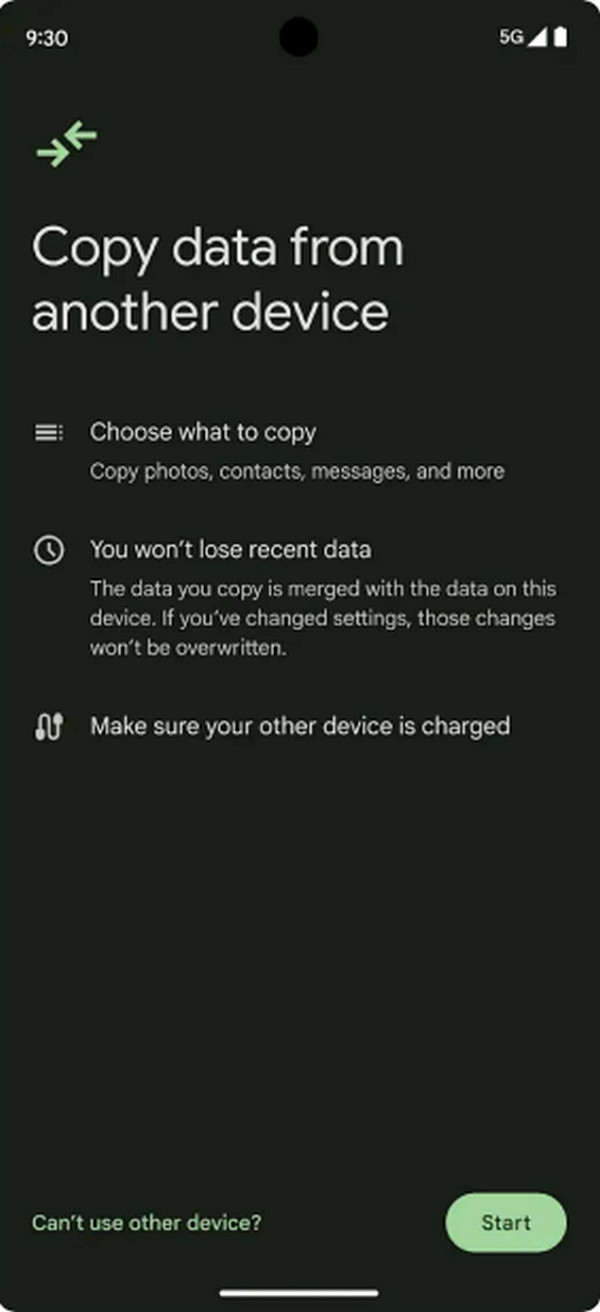 Transfer Data Via Android Switch