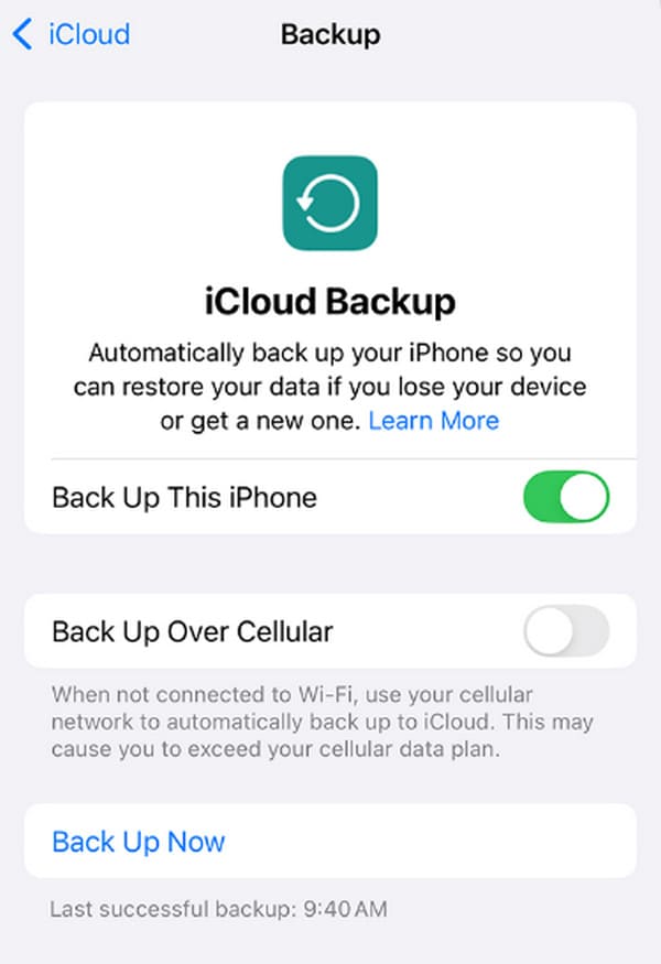 Transfer Data Using iCloud