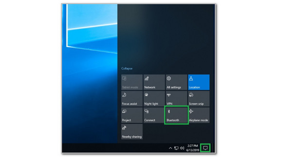 Click Bluetooth Button