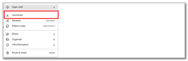 Click Download Button