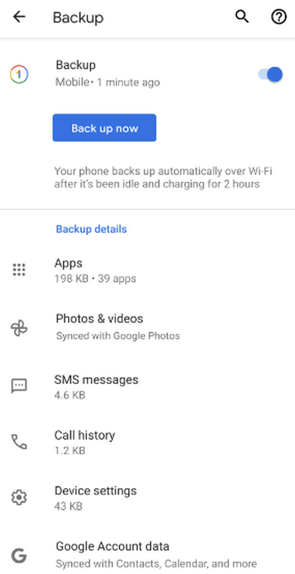 Transfer Texts Using Google Backup And Restore
