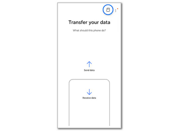 Select SD Card Button