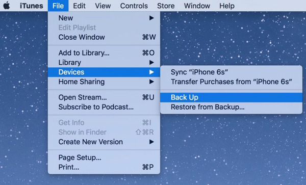 iTunes-Backup