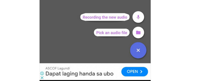 pick an audip file button