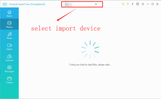select import device
