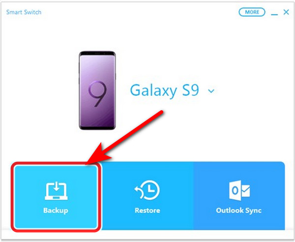 Transfer SMS Messages from Samsung Phone to Computer by Samsung Smart Switch