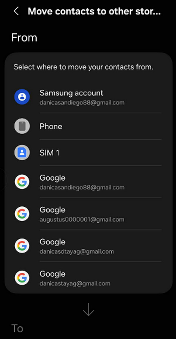 Transfer Contacts By SIM Card