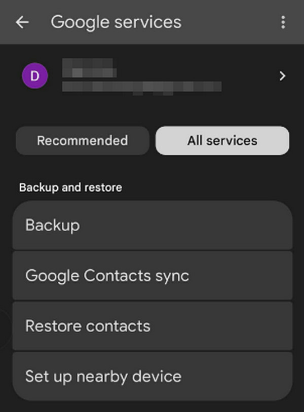 Transfer Contacts Using Google Contacts Sync