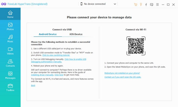 Conecta tus dispositivos Samsung y iPhone a la computadora