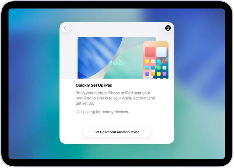 How to Transfer Data from One Tablet to Another with QuickStart