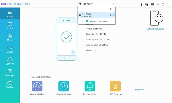 utiliser un câble USB ou un réseau Wi-Fi