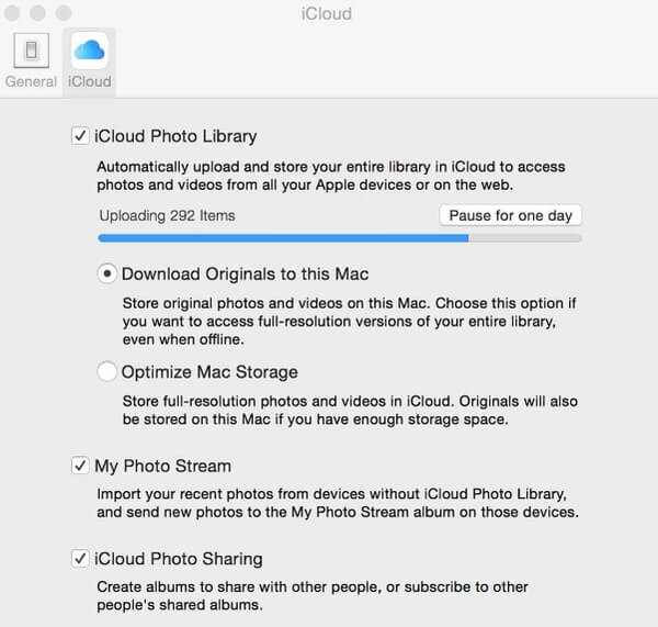 Transfer Photos from iPhone to Mac with iCloud Photo Sharing/iCloud Photo Library
