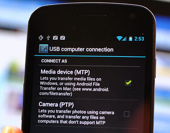 File Transfer MTP
