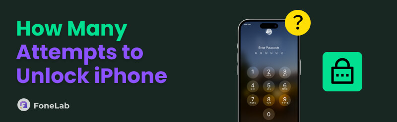 How Many Attempts to Unlock iPhone