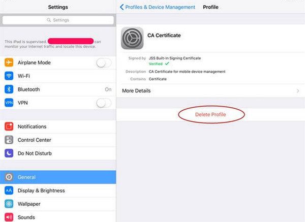 Remove Mdm Profile From Settings