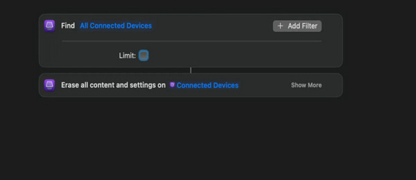 Select Erase All Content And Settings Button