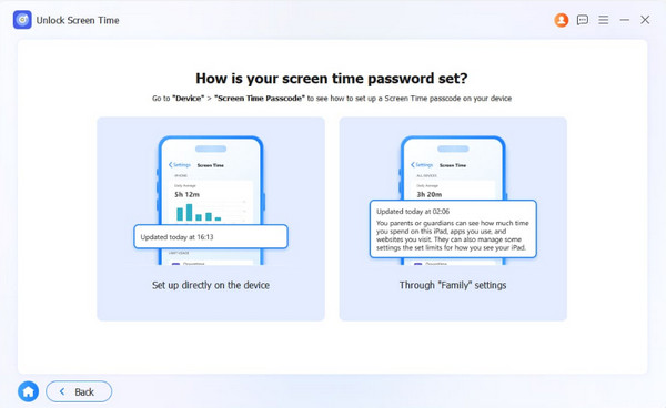 Select How To Set Screen Time