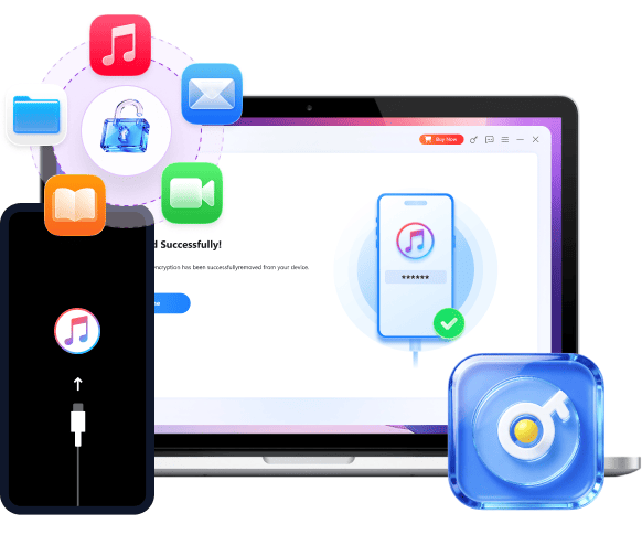 Remove iTunes Backup Encryption Settings Des