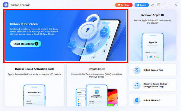Click Unlock Ios Screen Feature
