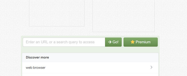Select Go Button