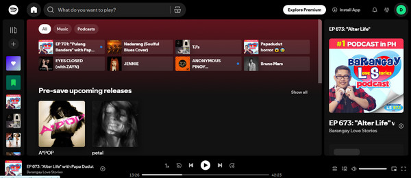 Spotify Web Player