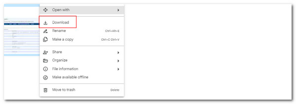 download files