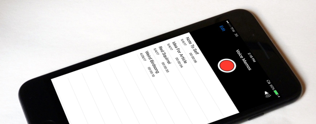 back-up iPhone spraakmemo